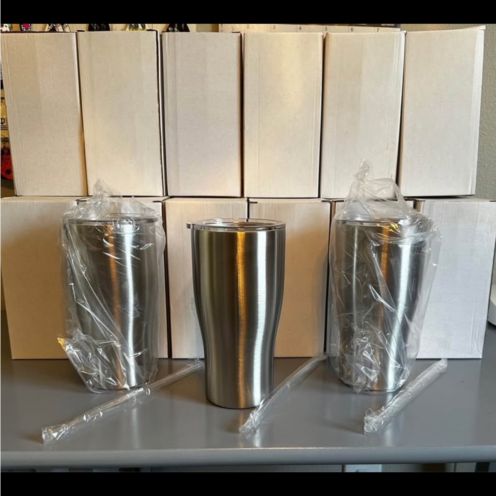 MarkerFlo New Stainless Steel Tumblers $8.00 each